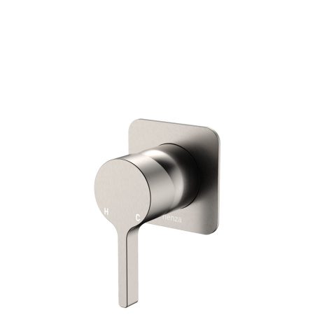 SANSA WALL MIXER SQUARE PLATE 229101BN-2 BRUSHED NICKEL