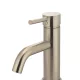 ROUND BASIN MIXER CURVED MB03-CH CHAMPAGNE