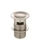 BASIN POP UP WASTE 32MM – OVERFLOW / SLOTTED MP04-A-CH CHAMPAGNE