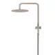 ROUND COMBINATION SHOWER RAIL 300MM ROSE SINGLE FUNCTION HAND SHOWER MZ0706-R-CH CHAMPAGNE