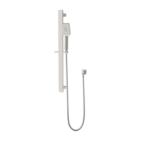 SQUARE SINGLE RAIL SHOWER NR316BN BRUSHED NICKEL