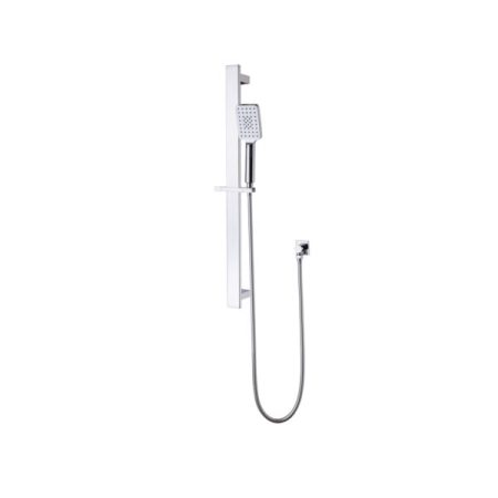 SQUARE SINGLE RAIL SHOWER NR316CH CHROME