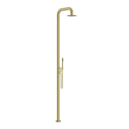 ELLE 316 FREE STANDING TWIN SHOWER SST21603BG BRUSHED GOLD