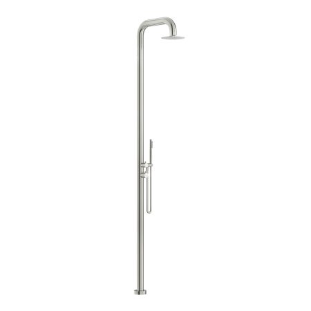 ELLE 316 FREE STANDING TWIN SHOWER SST21603BN BRUSHED STAINLESS