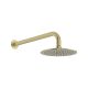 ELLE 316 250MM OVERHEAD SHOWER WITH 400MM ARM SST6803BG BRUSHED GOLD