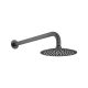 ELLE 316 250MM OVERHEAD SHOWER WITH 400MM ARM SST6803GM GUNMETAL