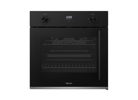 60CM 5 FUNCTION OVEN WITH SIDE OPENING DOOR LH HINGE TSO605TX-L BLACK GLASS