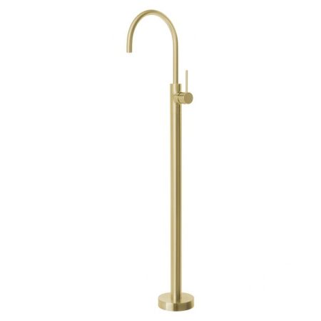 VIVID SLIMLINE FLOOR MOUNTED BATH FILLER VS745-12 BRUSHED GOLD