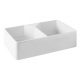 CHESTER DOUBLE BOWL BUTLERS SINK 0TH 7408 GLOSS WHITE