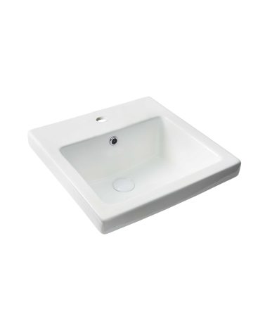 KYRA 017 SEMI INSET BASIN 1TH 191447 GLOSS WHITE