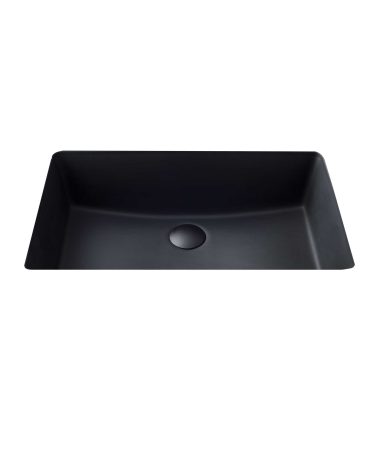 PLATI 204 UNDERMOUNT BASIN 191471 MATTE BLACK