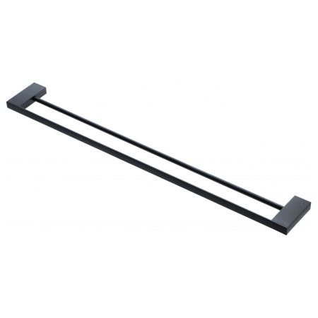 TEKA TOWEL RAIL DOUBLE 800MM TEDTR800N MATTE BLACK