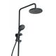 209 SERIES RAIN SHOWER SET T209RSN MATTE BLACK