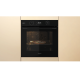 60CM MULTIFUNCTION OVEN WITH GENTLE STEAM FUNCTION W4OMSK58RU1SBA BLACK GLASS