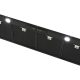 1600M3/HR 120CM SILENT 390MM DEEP UNDERMOUNT RANGEHOOD UM1390-12BSP BLACK STEEL