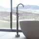 CALI FREESTANDING BATH MIXER WITH HAND SHOWER 213113GM GUNMETAL GREY