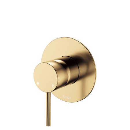 CALI WALL MIXER WITH LARGE ROUND PLATE 228101UB-3 URBAN BRASS