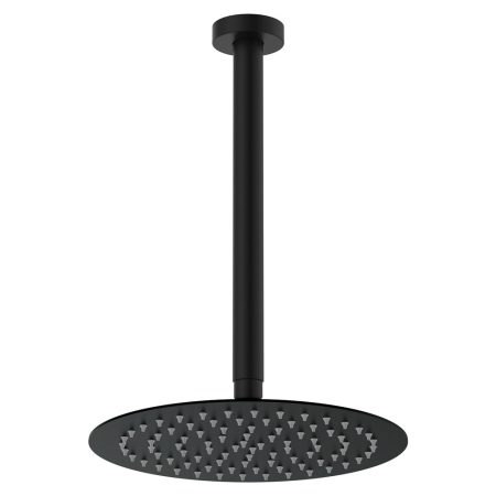 CALI CEILING DROPPER SET 355MM & ROSE SET 411125B-C MATTE BLACK