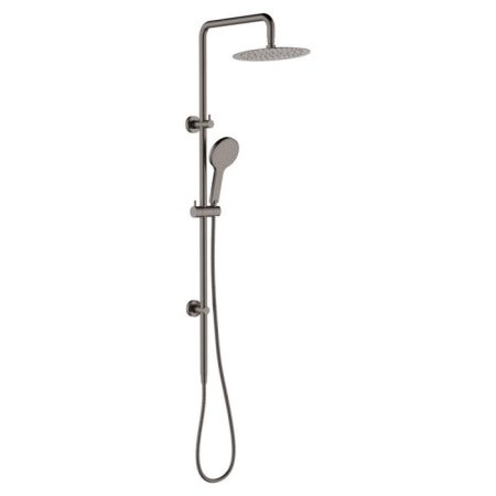 CALI TWIN RAIL SHOWER 455109GM GUNMETAL GREY