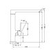 VITRA KITCHEN MIXER NR321507BN BRUSHED NICKEL