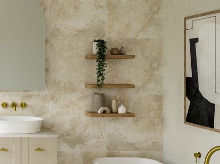 SPLICE FLOATING SHELF 300MM NOTAIO WALNUT SPL-S-300