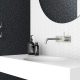 VIVID SLIMLINE UP BASIN/BATH WALL MIXER SET 112-7813-40-1 BRUSHED NICKEL