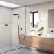 VIVID SLIMLINE SWITCHMIX SHOWER/WALL MIXER 60MM BACKPLATE VS2801-10 MATTE BLACK
