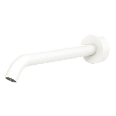 CALI WALL BASIN/BATH 220MM OUTLET WITH PLATE 228116MW MATTE WHITE