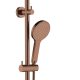 CALI TWIN RAIL SHOWER 455109CO BRUSHED COPPER