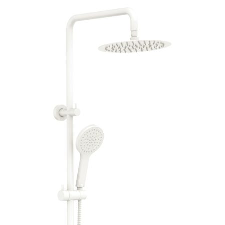 CALI TWIN RAIL SHOWER 455109MW MATTE WHITE