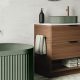 CALI DUAL PURPOSE TOWEL RAIL/ROLL HOLDER 82805CO BRUSHED COPPER