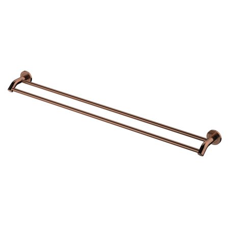 CALI DOUBLE TOWEL RAIL 900MM 82808CO BRUSHED COPPER