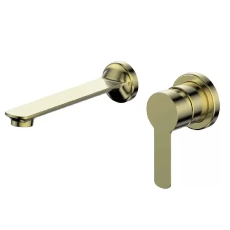 ASTRO II WALL MOUNTED SET 200MM SPOUT LF251370BB BRUSHED BRASS