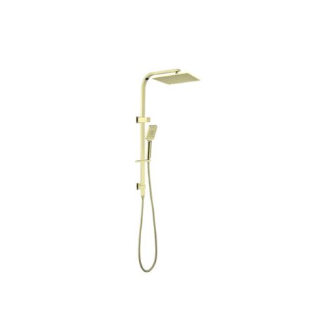 VITRA SQUARE TWIN SHOWER SET NR301505CBG BRUSHED GOLD