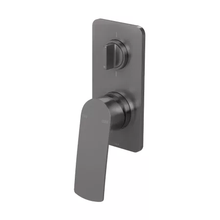 MEKKO SWITCH MIX WALL MIXER WITH DIVERTER *EXTERNAL (REQUIRES 250-2930)* 115-2940-31 BRUSHED CARBON