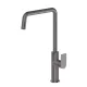 MEKKO SQUARELINE SINK MIXER WITH 190MM GOOSENECK 115-7300-31 BRUSHED CARBON