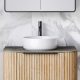 ALLURE ABOVE COUNTER BASIN (32MM NO O/F) ALL-BS-360-PM-U MATTE PINK