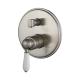 BORDEAUX WALL MIXER WITH DIVERTOR BOR009BN BRUSHED NICKEL