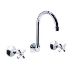 WHITEHALL WALL SINK SET 7242 CHROME