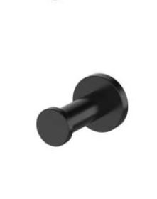 AXUS ROBE HOOK AX08.MB MATTE BLACK