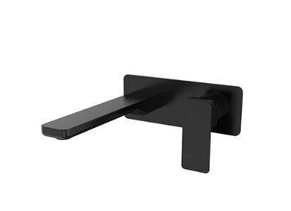 ENEO WALL MOUNTED SET WITH 200MM SPOUT *EXT PART* (REQUIRES ARB0120) EN013200.MB MATTE BLACK