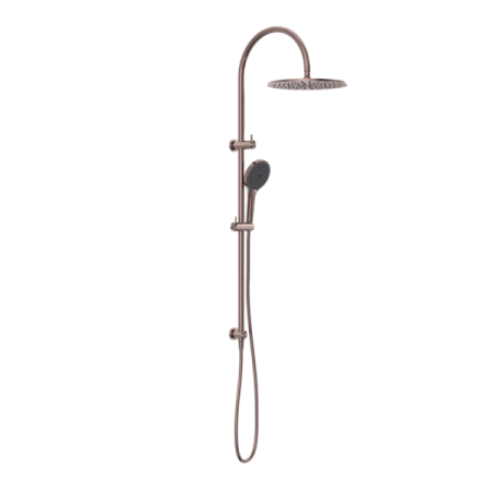 MECCA TWIN SHOWER WITH AIR SHOWER II NR221905HBZ BRUSHED BRONZE