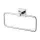 RADII SQUARE TOWEL RING RS893 CHR CHROME