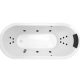 UNO 1700 DOLCE VITA SPA BATH – REMOTE KEY – 18 JET (PUMP LOCATION TBC) UN1700DVSPAWC GLOSS WHITE