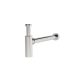 CYLINDRICAL BOTTLE TRAP AR07600.SN SATIN NICKEL