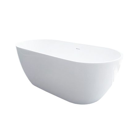 SYNERGII 1500MM ACRYLIC FREESTANDING BATH SY31321 GLOSS WHITE