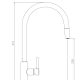 NAPLES PULL OUT SINK MIXER WITH VEGGIE SPRAY NA302PM-BN BRUSHED NICKEL