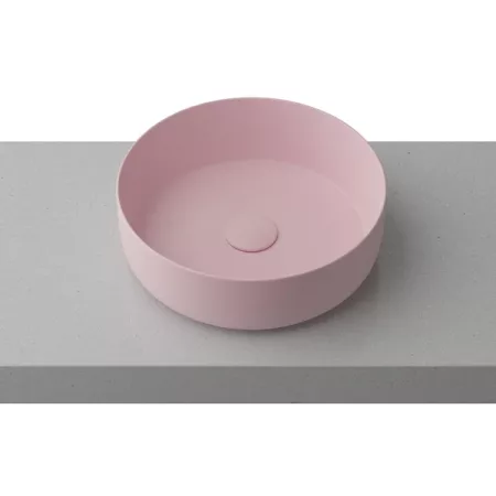 ALLURE ABOVE COUNTER BASIN (32MM NO O/F) ALL-BS-360-PM-U MATTE PINK