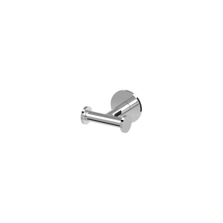 PAN DOUBLE ROBE HOOK ZAC651 CHROME