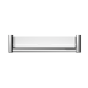 MECCA CARE 25MM GRAB RAIL WITH SHELF 450MM NRCR2518CCH CHROME